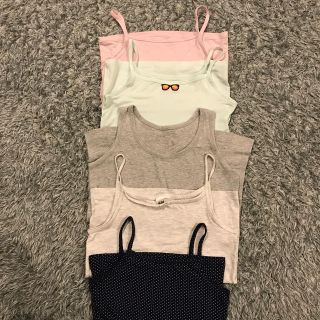 ユニクロ(UNIQLO)のキャミソール&タンクトップセット120(下着)