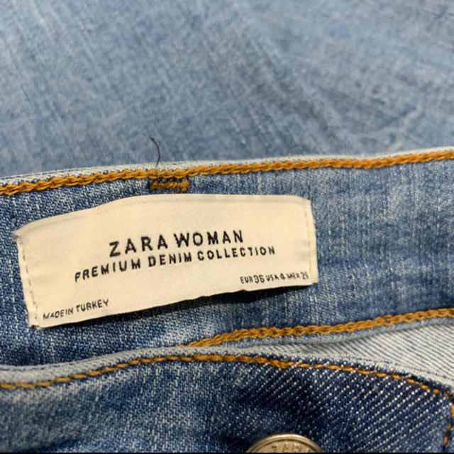 ZARA(ザラ)のZARA ハイウエスト デニム レディースのパンツ(デニム/ジーンズ)の商品写真