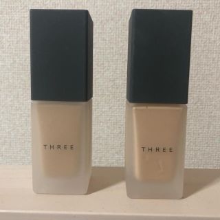 スリー(THREE)のthree ファンデーション 、プライマー  セット(化粧下地)