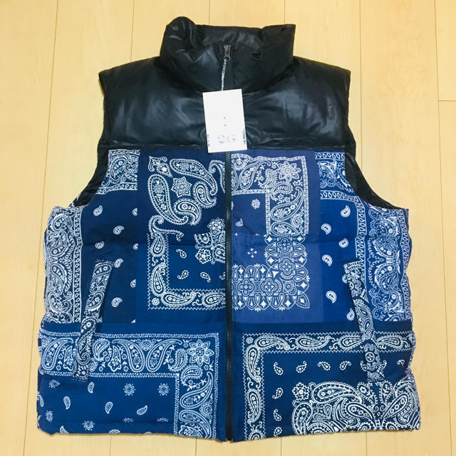 MIYAGIHIDETAKA Bandana Down Vest ミヤギヒデタカ | vrealitybolivia.com