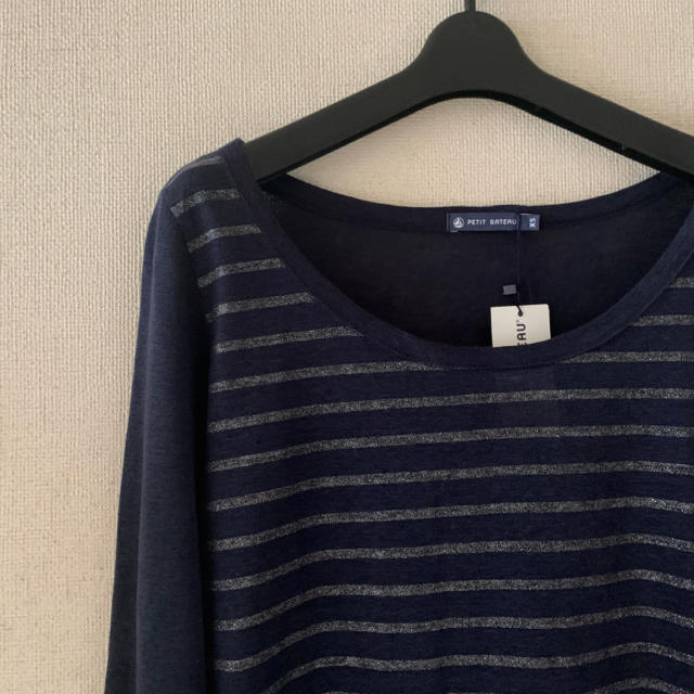 PETIT BATEAU(プチバトー)のプチバトー♡新品♡リネンニットソー レディースのトップス(カットソー(長袖/七分))の商品写真