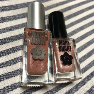 マリークワント(MARY QUANT)のマリークヮント　ネイルポリッシュ2本セット(マニキュア)