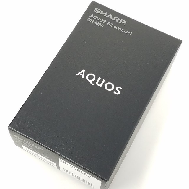 AQUOS R2 compact SH-M09 SIMフリー ディープホワイト