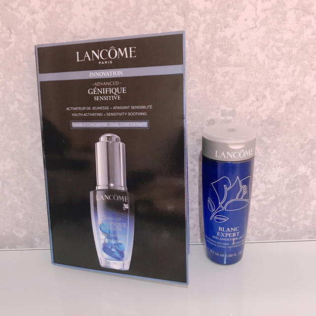 LANCOME(ランコム)の【ランコム】ブランエクスペールエッセンスローション＋ジェニフィック美容液 試供品 コスメ/美容のキット/セット(サンプル/トライアルキット)の商品写真