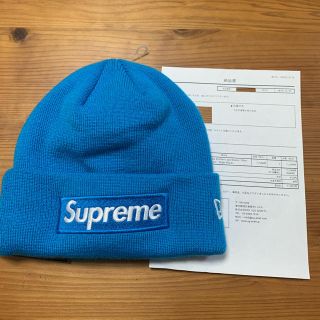 シュプリーム(Supreme)のシュプリーム　ニューエラ　ボックスロゴ　ビニー　2018  水色(その他)