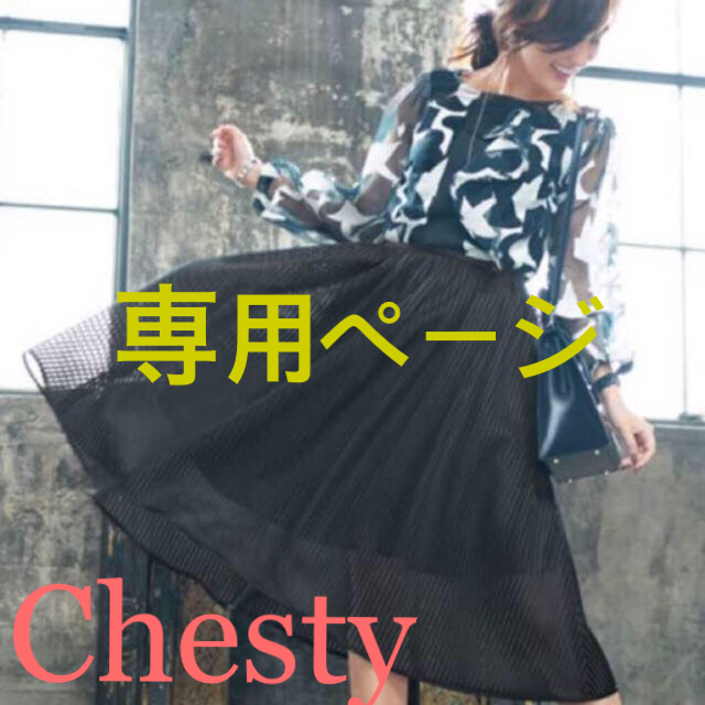 Chesty(チェスティ)の専用ページ　 レディースのスカート(ひざ丈スカート)の商品写真