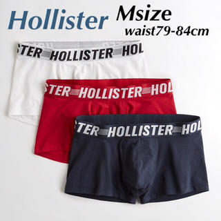 ホリスター(Hollister)の新品★ ホリスター HOLLISTER ボクサーパンツ Mサイズ 3枚セット(ボクサーパンツ)