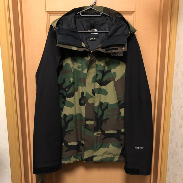 THE NORTH FACE(ザノースフェイス)のノースフェイス ノベルティー マウンテンジャケット ウッドランド L メンズのジャケット/アウター(マウンテンパーカー)の商品写真