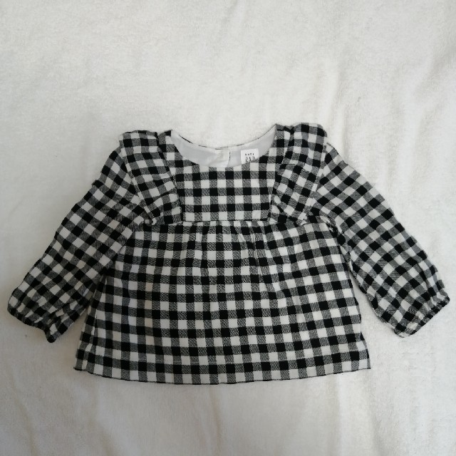 babyGAP(ベビーギャップ)のブロックチェック　ブラウス キッズ/ベビー/マタニティのベビー服(~85cm)(シャツ/カットソー)の商品写真