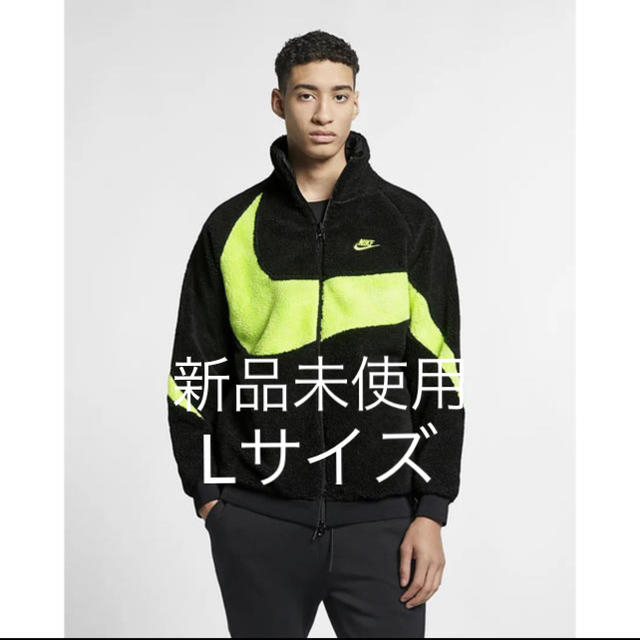 2019年11月3日購入店舗新品未使用 NIKE BIG SWOOSH BOA JACKET 黒 Lサイズ