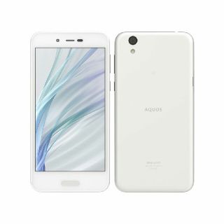 アクオス(AQUOS)の新品・納品書付 AQUOS sense lite SH-M05 ホワイト(スマートフォン本体)