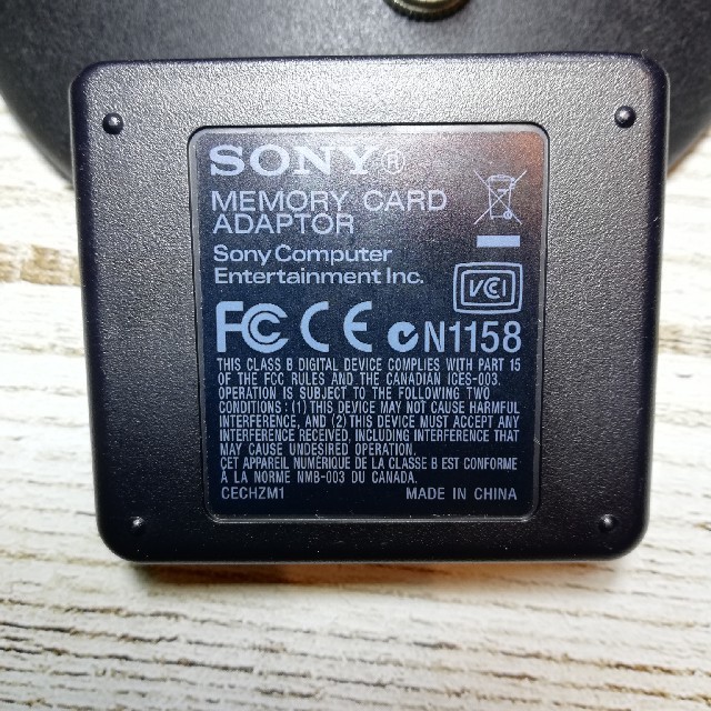 PS3用 メモリーカードアダプター（CECHZM1） 2
