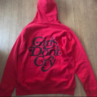 シュプリーム(Supreme)のgirls don't cry foodie red ガールズドントクライ(パーカー)