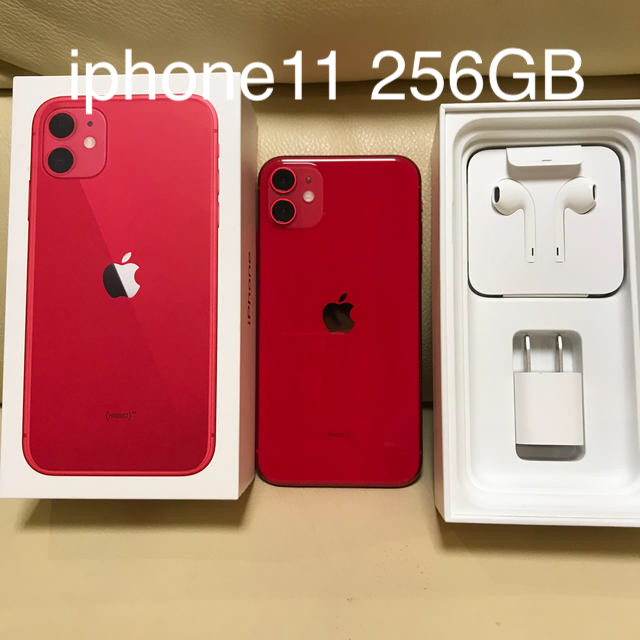 【専用】iPhone 11 128GB レッド SIMフリー 付属品未使用