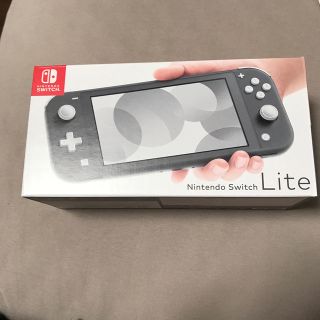 ニンテンドースイッチ(Nintendo Switch)のNintendo Switch Liteグレー(家庭用ゲーム機本体)