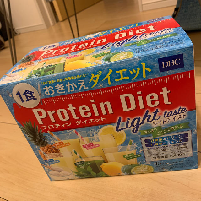 DHC(ディーエイチシー)のプロテインダイエット/ライトテイスト/DHC 食品/飲料/酒の健康食品(プロテイン)の商品写真