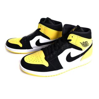 ナイキ(NIKE)の AIR JORDAN 1 MID SE "Yellow Toe,,限定カラー(スニーカー)