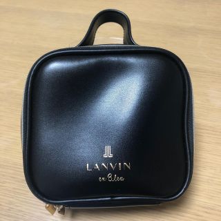 ランバンオンブルー(LANVIN en Bleu)のLANVIN en Blue レザー調ポーチ(ポーチ)