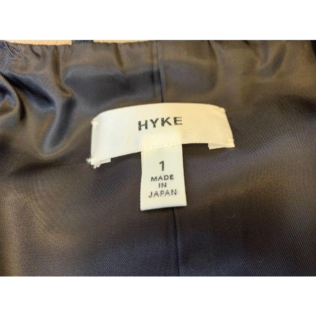 HYKE ベージュの通販 by n.tmk's shop｜ハイクならラクマ - Cyoko様専用 HYKEメルトンフードコート 豊富な定番