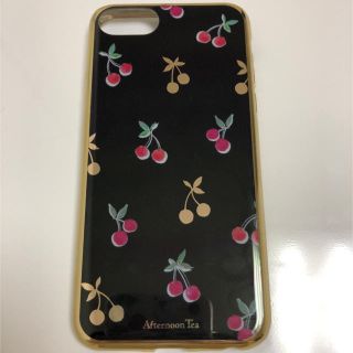 アフタヌーンティー(AfternoonTea)の🍒アフタヌーンティー (iPhone8/7/6/6sケース) チェリー柄(iPhoneケース)