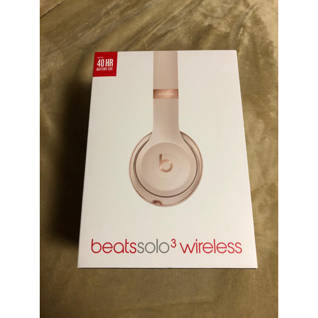 beats by dr dre solo3 wireless サテン ゴールド