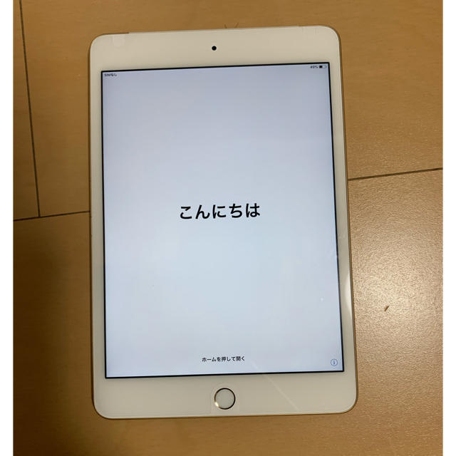 Apple(アップル)のiPad mini 4 【16GB】ゴールド スマホ/家電/カメラのPC/タブレット(タブレット)の商品写真