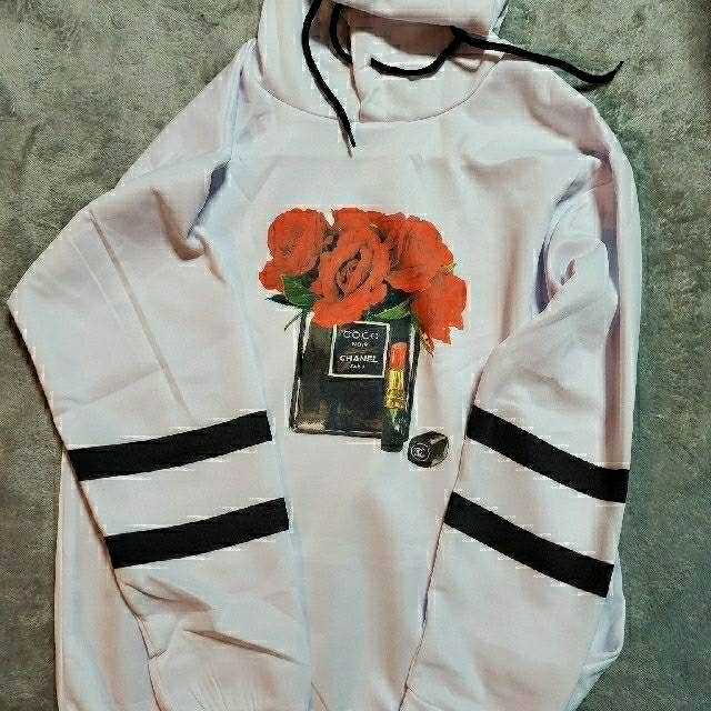 ZARA(ザラ)の残りわずか オーバーサイズ パーカー ホワイト レディースのトップス(パーカー)の商品写真