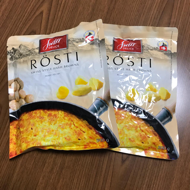 スイスデリス　ロスティ　2袋セット 食品/飲料/酒の加工食品(レトルト食品)の商品写真