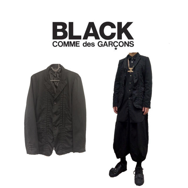 期間限定今なら送料無料-ヤフオク! BLACK COMME des GARCONS •コート（その•他） メン...