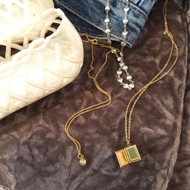 Lochie(ロキエ)の🔻vintage necklace🍰 レディースのアクセサリー(ネックレス)の商品写真