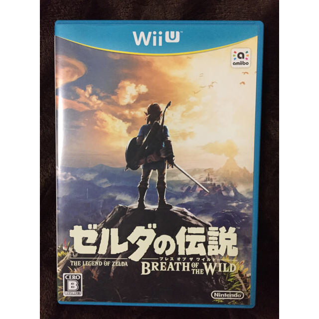 Wii U(ウィーユー)のゼルダの伝説 ブレス オブ ザ ワイルド Wii U エンタメ/ホビーのゲームソフト/ゲーム機本体(家庭用ゲームソフト)の商品写真