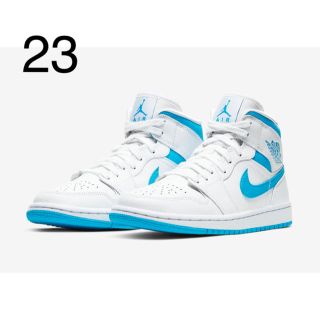 ナイキ(NIKE)のjordan1 mid UNC ジョーダン1 ミッド UNC(スニーカー)