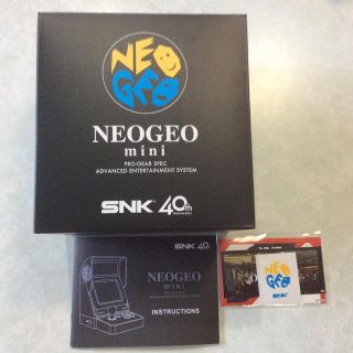 ネオジオ(NEOGEO)のネオジオミニ本体(家庭用ゲーム機本体)