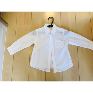 エニィファム(anyFAM)の★値下げ★anyFAM 男の子白シャツ　100サイズ(Tシャツ/カットソー)