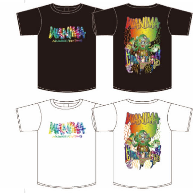 WANIMA COMINATCHA!!ツアー Tシャツ