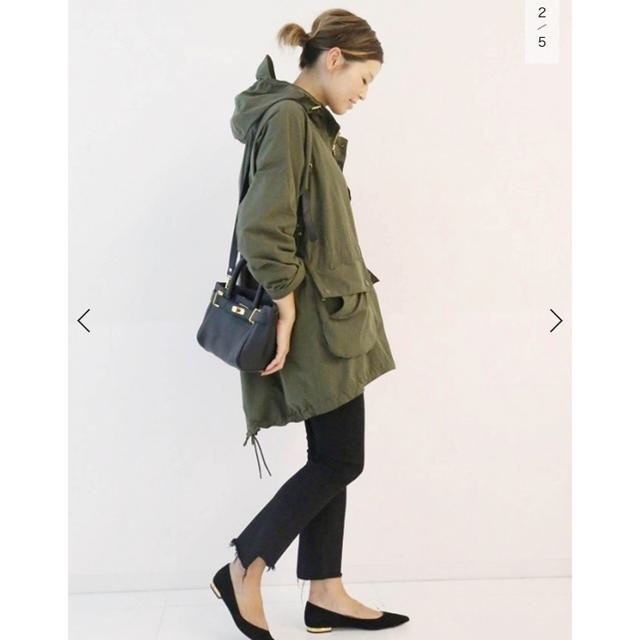 DEUXIEME CLASSE(ドゥーズィエムクラス)のドゥーズィエムクラス☆Weather Smock Parka☆カーキ　新品 レディースのジャケット/アウター(ミリタリージャケット)の商品写真