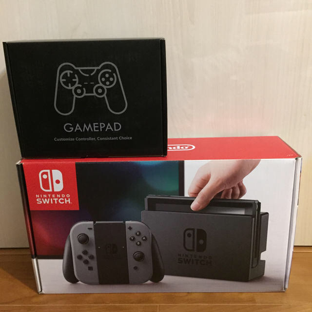 任天堂スイッチ本体旧型 グレー 付属品完備  Nintendo Switch