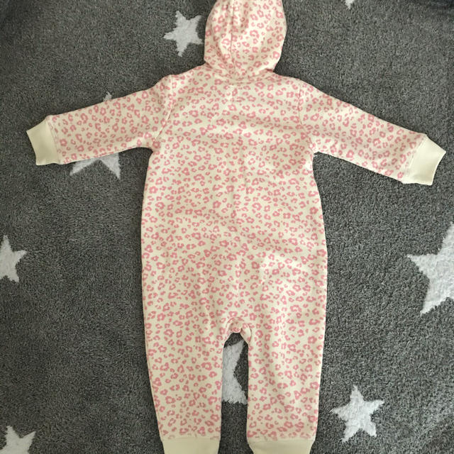 babyGAP(ベビーギャップ)のbabyGAP フード付きカバーオール キッズ/ベビー/マタニティのベビー服(~85cm)(カバーオール)の商品写真