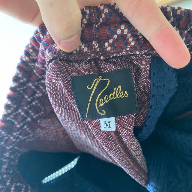 Needles 18aw 総柄 ジャガード トラックパンツ