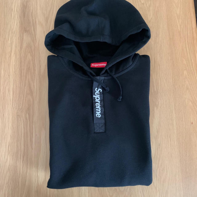 Supreme(シュプリーム)のContrast Placket Hooded Sweatshirt XL メンズのトップス(パーカー)の商品写真