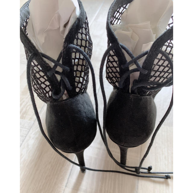 ZARA(ザラ)のZARA パンプス メッシュパンプス ソックスブーツ レディースの靴/シューズ(ハイヒール/パンプス)の商品写真