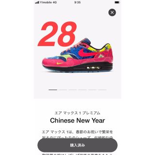 ナイキ(NIKE)のNIKE AIR MAX 1 PREMIUM Chinese New Year(スニーカー)