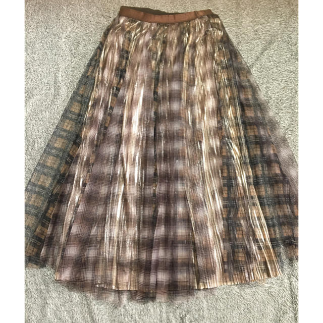 AS KNOW AS(アズノウアズ)のアズノゥアズ♡シフォンロングスカート レディースのスカート(ロングスカート)の商品写真