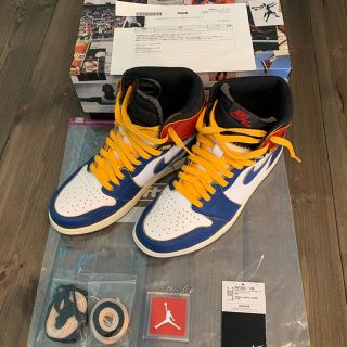 ナイキ(NIKE)のAIR JORDAN 1 RETRO HI NRG / UN us9.5(スニーカー)