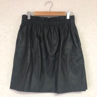 ザラ(ZARA)の【美品】ZARA レザーミニスカート Mサイズ(ミニスカート)