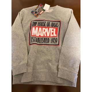 マーベル(MARVEL)のお値下げ不可　新品タグ付き　マーベル　トレーナー  160(Tシャツ/カットソー)