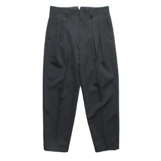 アンユーズド(UNUSED)の19AW stein EX WIDE TROUSERS BLACK S(スラックス)