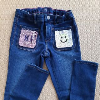 ギャップキッズ(GAP Kids)のGAP kids Girl'sデニム　ジーンズ　130(パンツ/スパッツ)