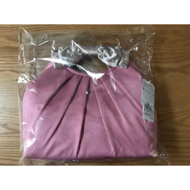 axes femme(アクシーズファム)のアクシーズファム  リボン２ｗａｙＰＴバッグ  ピンク レディースのバッグ(ハンドバッグ)の商品写真