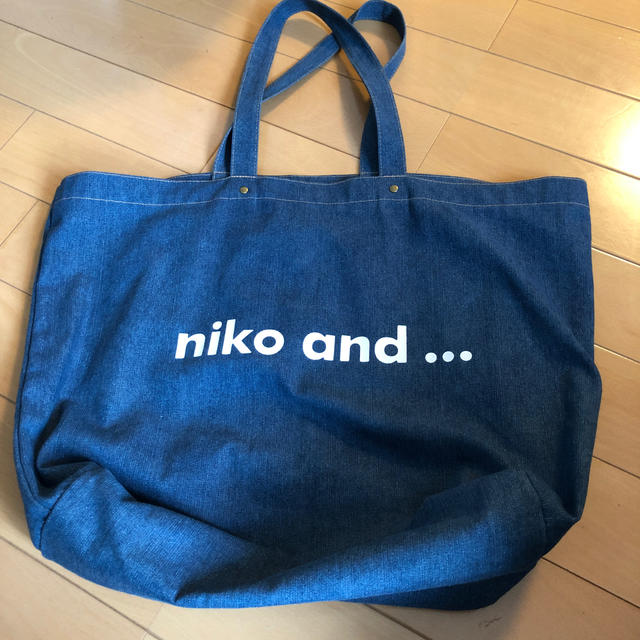 niko and...(ニコアンド)のniko and… デニムトートバッグ レディースのバッグ(トートバッグ)の商品写真